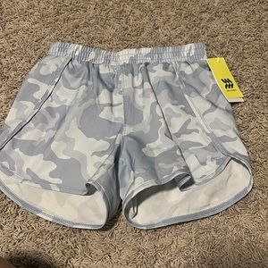 All in motion white camo shorts